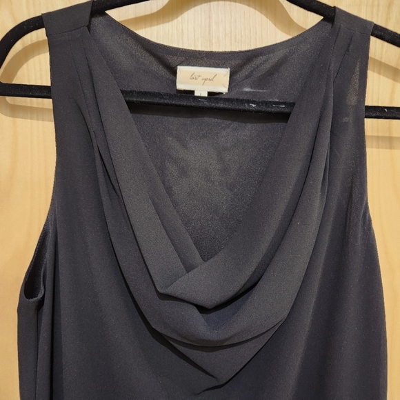Black cowl neck dress - Picture 3 of 3